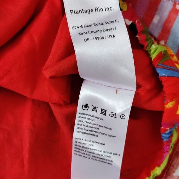 NWT $115 FARM Rio ruffle spaghetti strap top - Picture 7 of 7